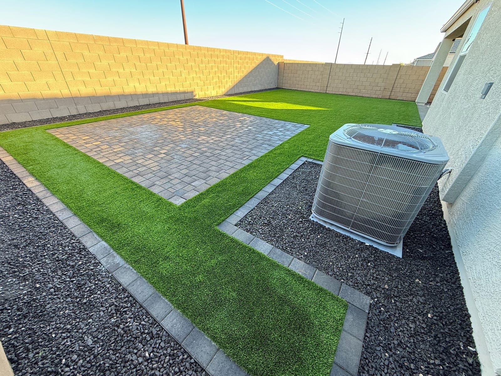 Paver Integration — Pavers, Artificial Turf, Gravel in the Phoenix Valley, Arizona